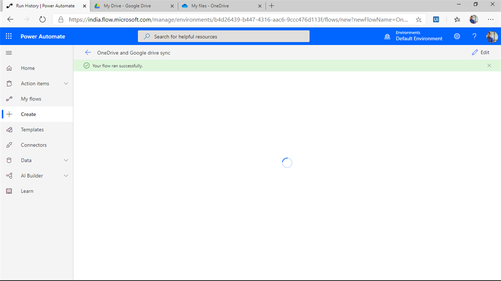 Creating A Auto Sync Flow Between Onedrive And Google Drive Using Microsoft Flow